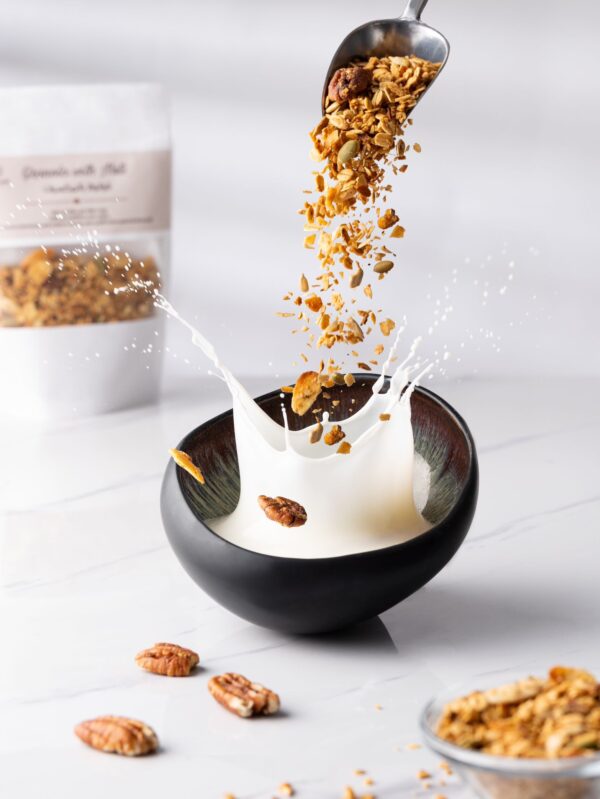 Granola with nuts